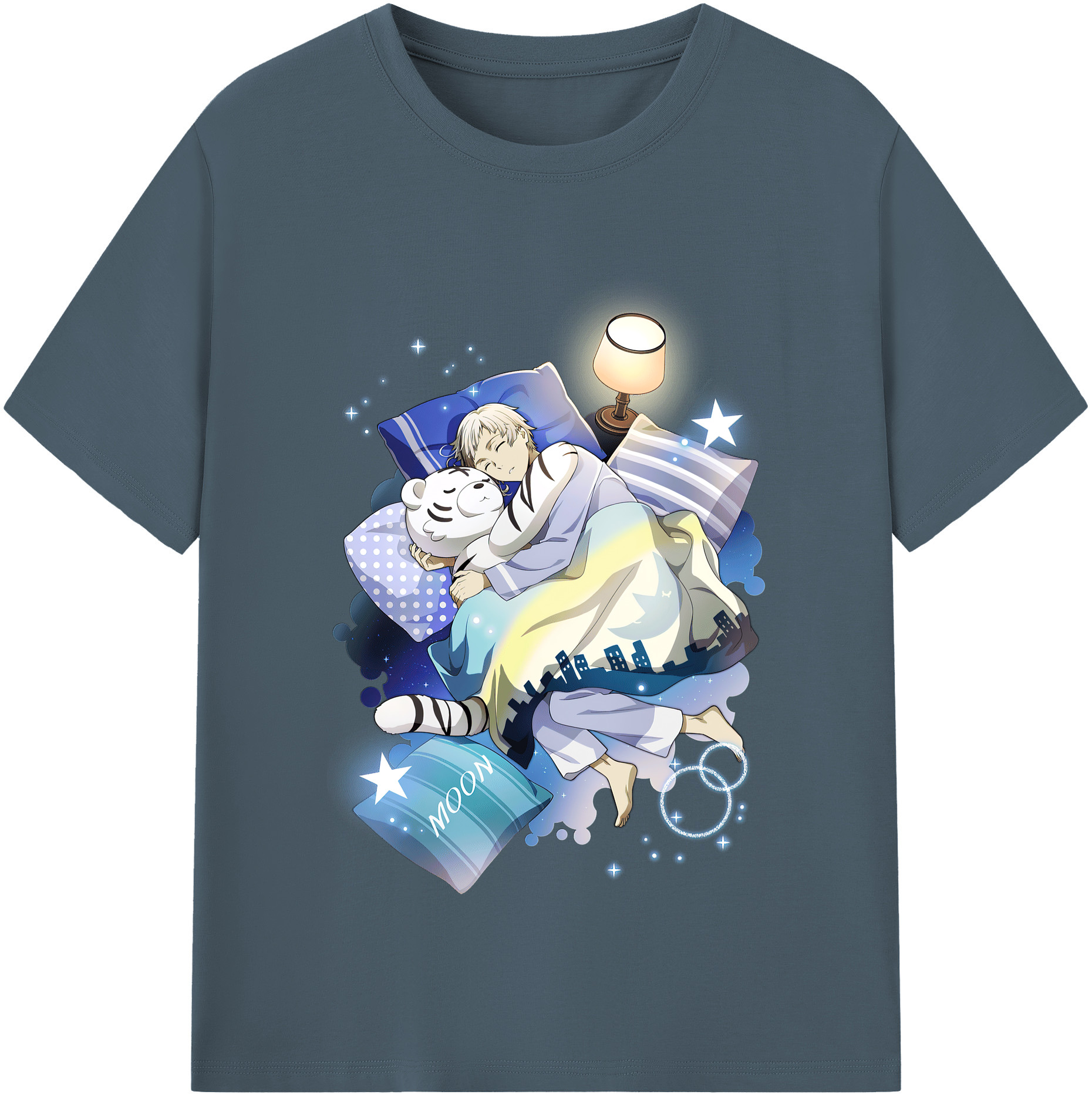（画像用） 文豪ストレイドッグス Bungo Stray Dogs 綿100％半袖Tシャツ（フロントプリント）